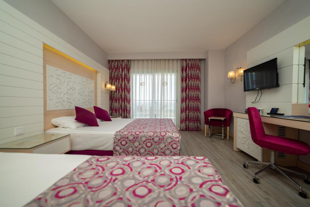 Sunmelia Beach Resort Hotel & Spa Kızılağaç Esterno foto